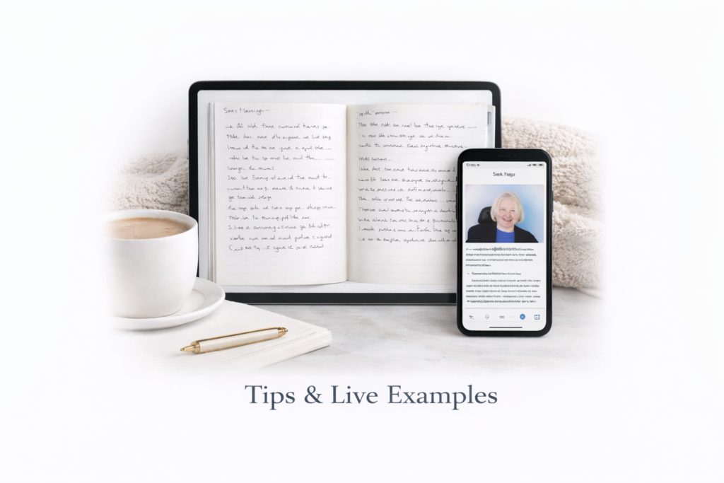 practical tips and examples